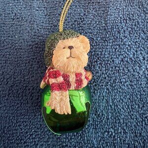 Vintage Bear on a Bell-Boyd's Bears and Friends Ornament